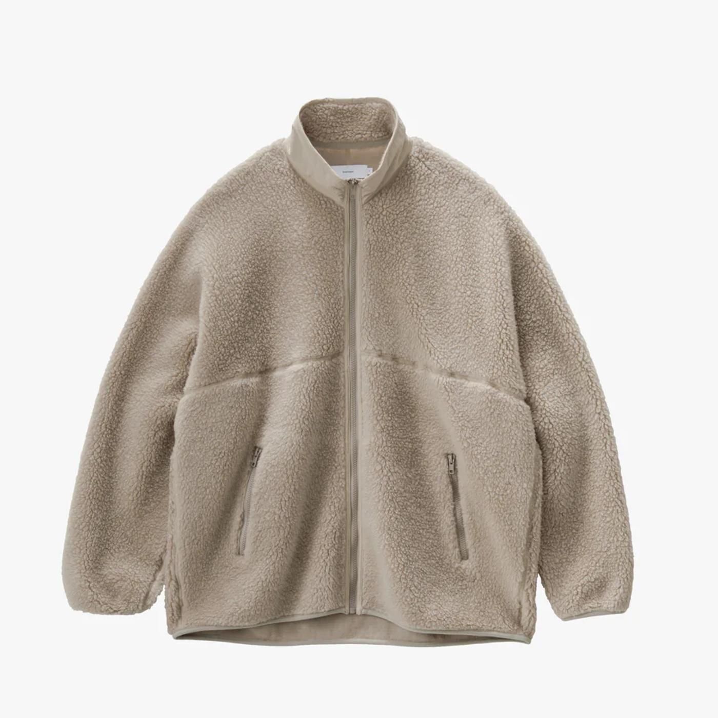 Graphpaper * GU253-30474 Wool Boa Zip-Up Blouson(2Ÿ)
