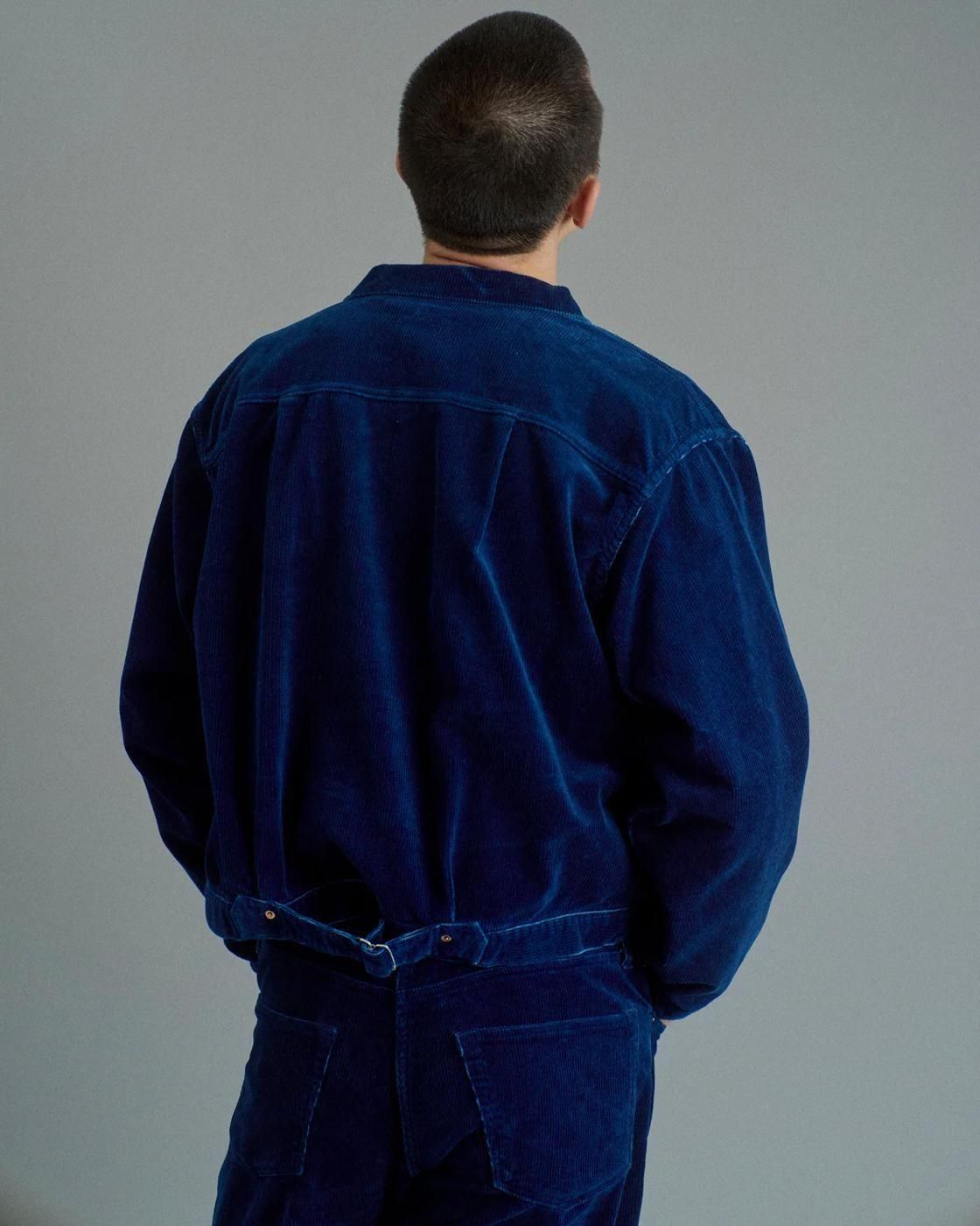 FOUNDOUR * 015FD252019 CORDUROY JACKET * Indigo