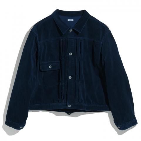 FOUNDOUR * 015FD252019 CORDUROY JACKET * Indigo