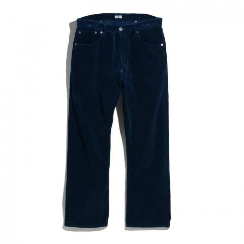 FOUNDOUR * 015FD252020 CORDUROY PANTS * Indigo