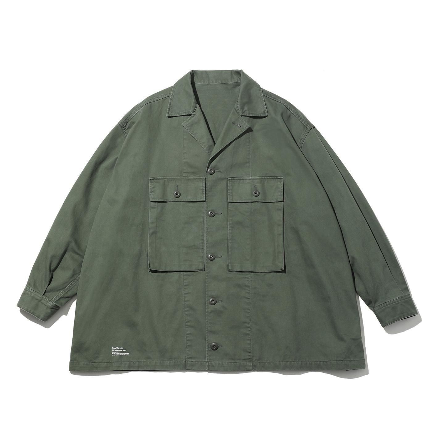 FreshService * UTILITY FATIGUE SHIRT(4色展開) | public