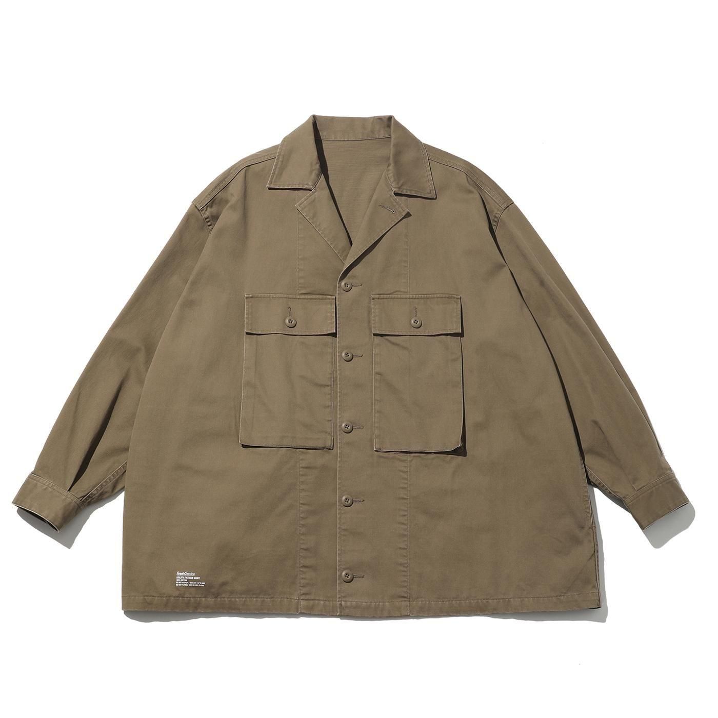 FreshService * UTILITY FATIGUE SHIRT(4色展開) | public