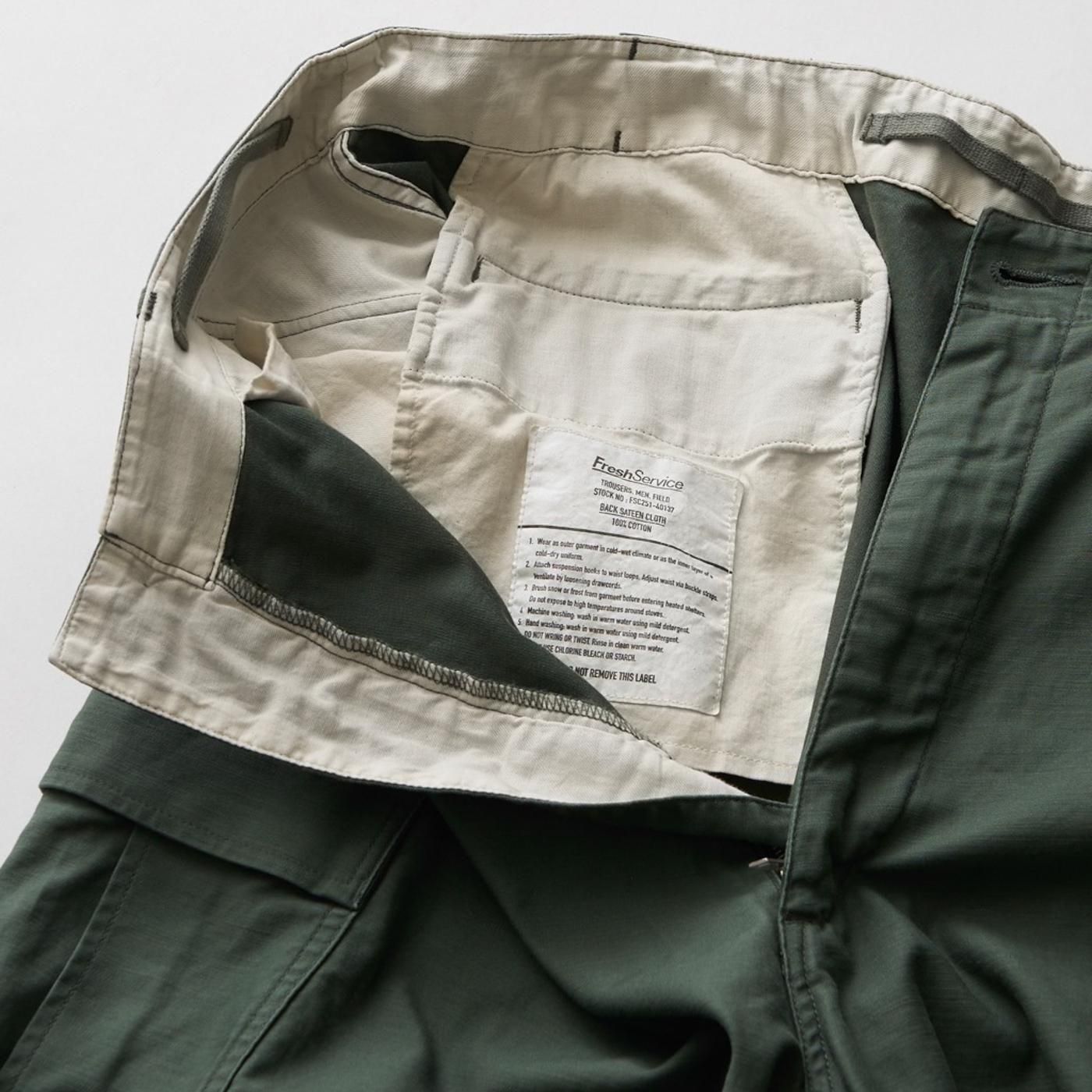 FreshService * FSC253-40145 BACK SATEEN FIELD PANTS(3Ÿ)