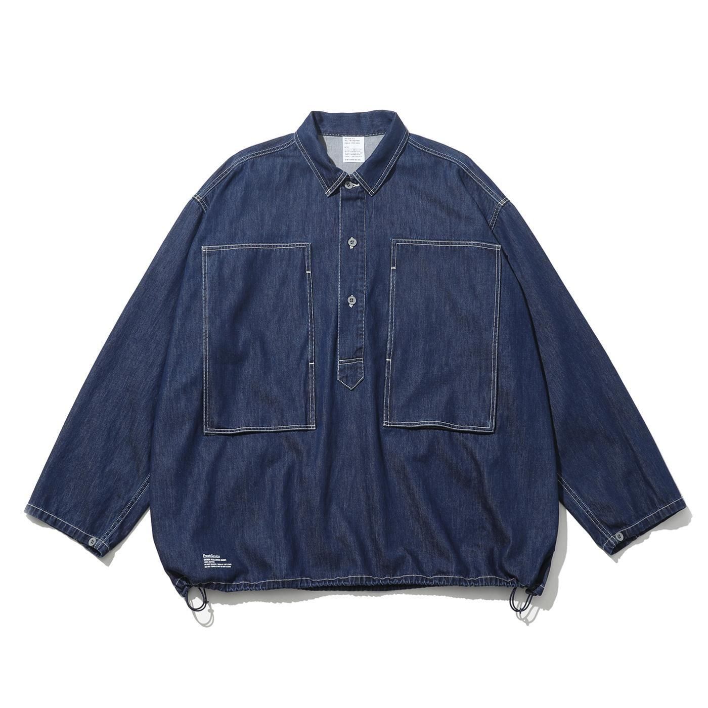 FreshService * FSC253-50119OB DENIM PULLOVER SHIRT * One Wash