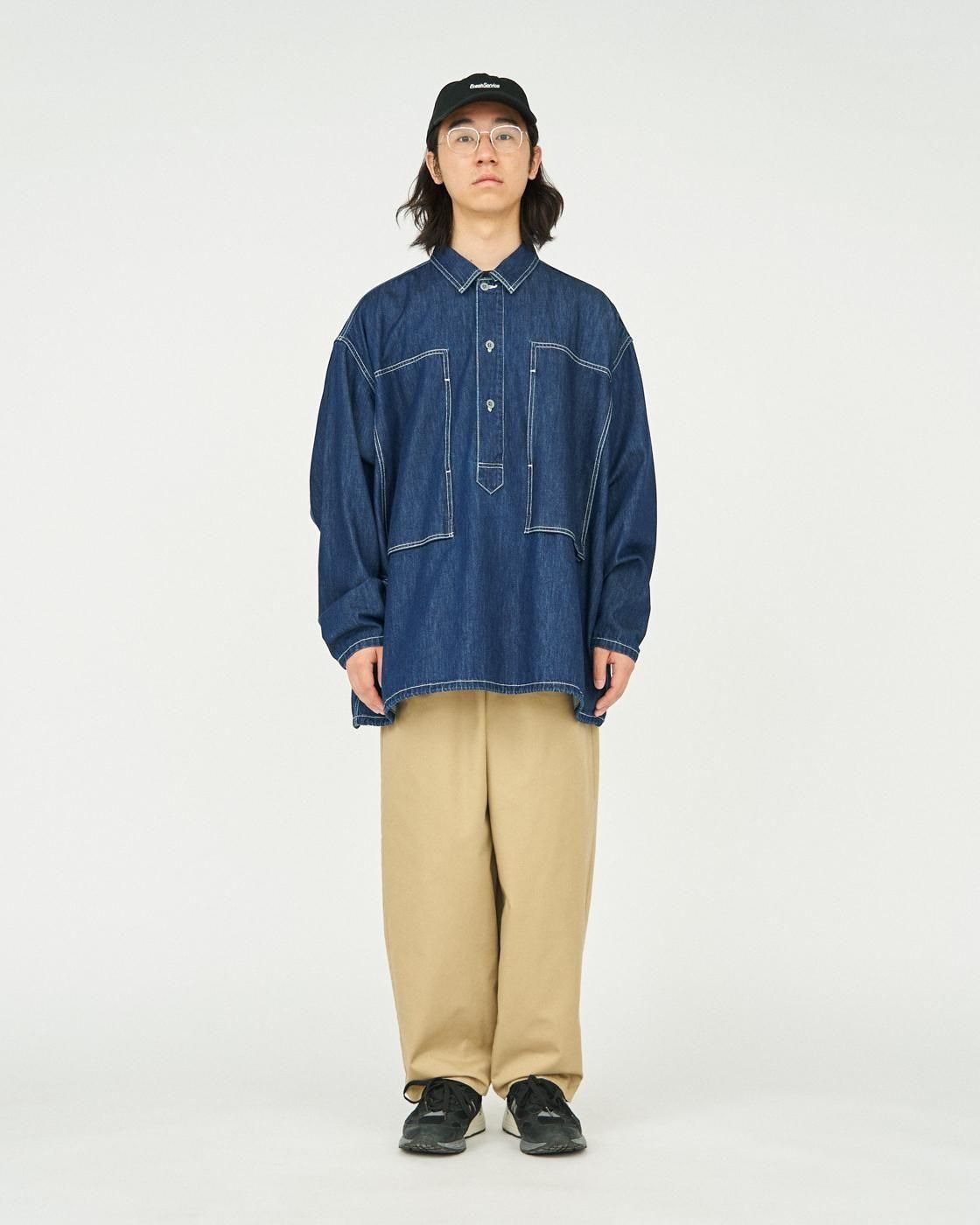 FreshService * FSC253-50119OB DENIM PULLOVER SHIRT * One Wash