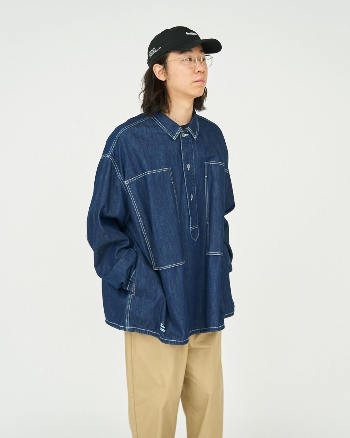 FreshService * FSC253-50119OB DENIM PULLOVER SHIRT * One Wash