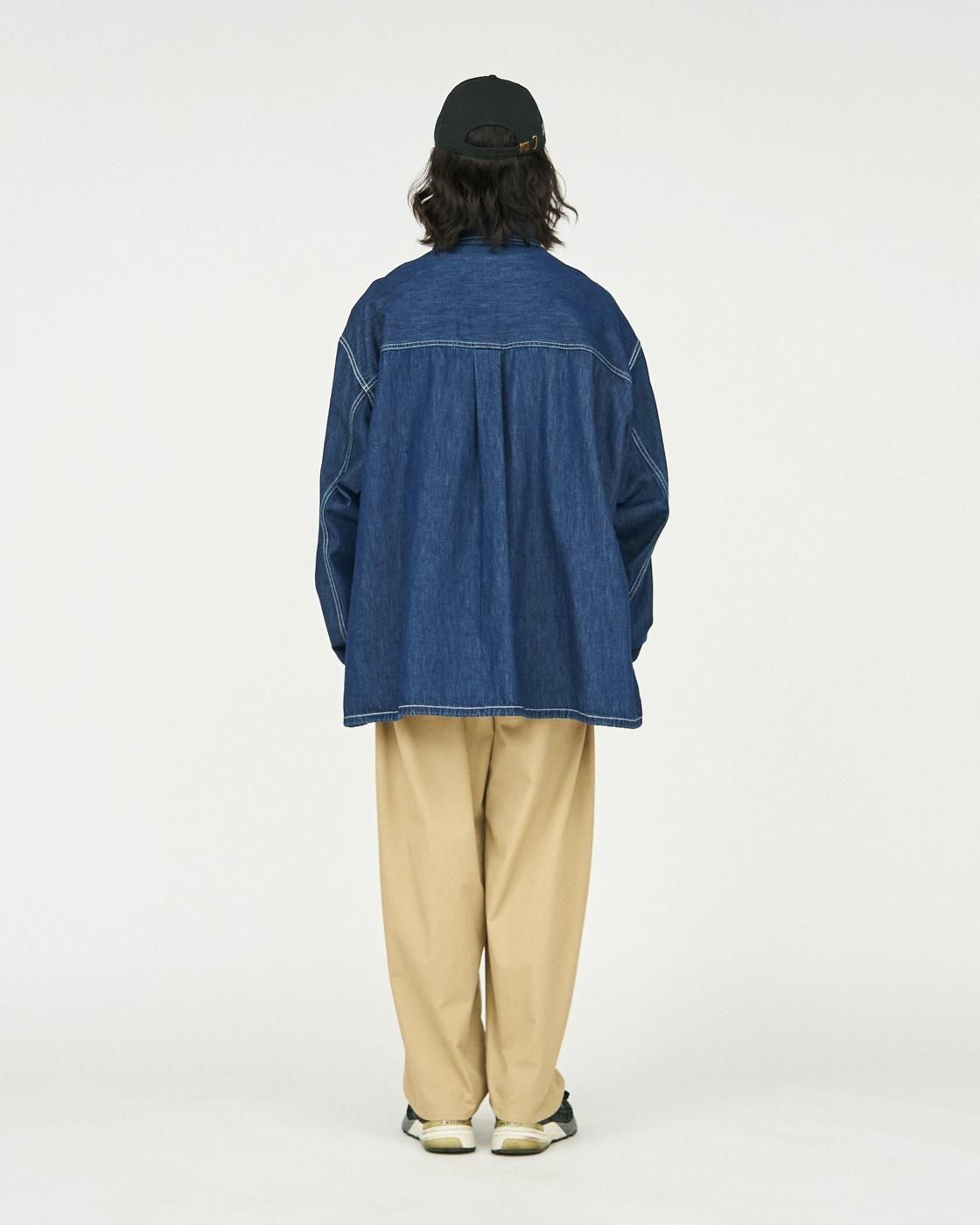 FreshService * FSC253-50119OB DENIM PULLOVER SHIRT * One Wash