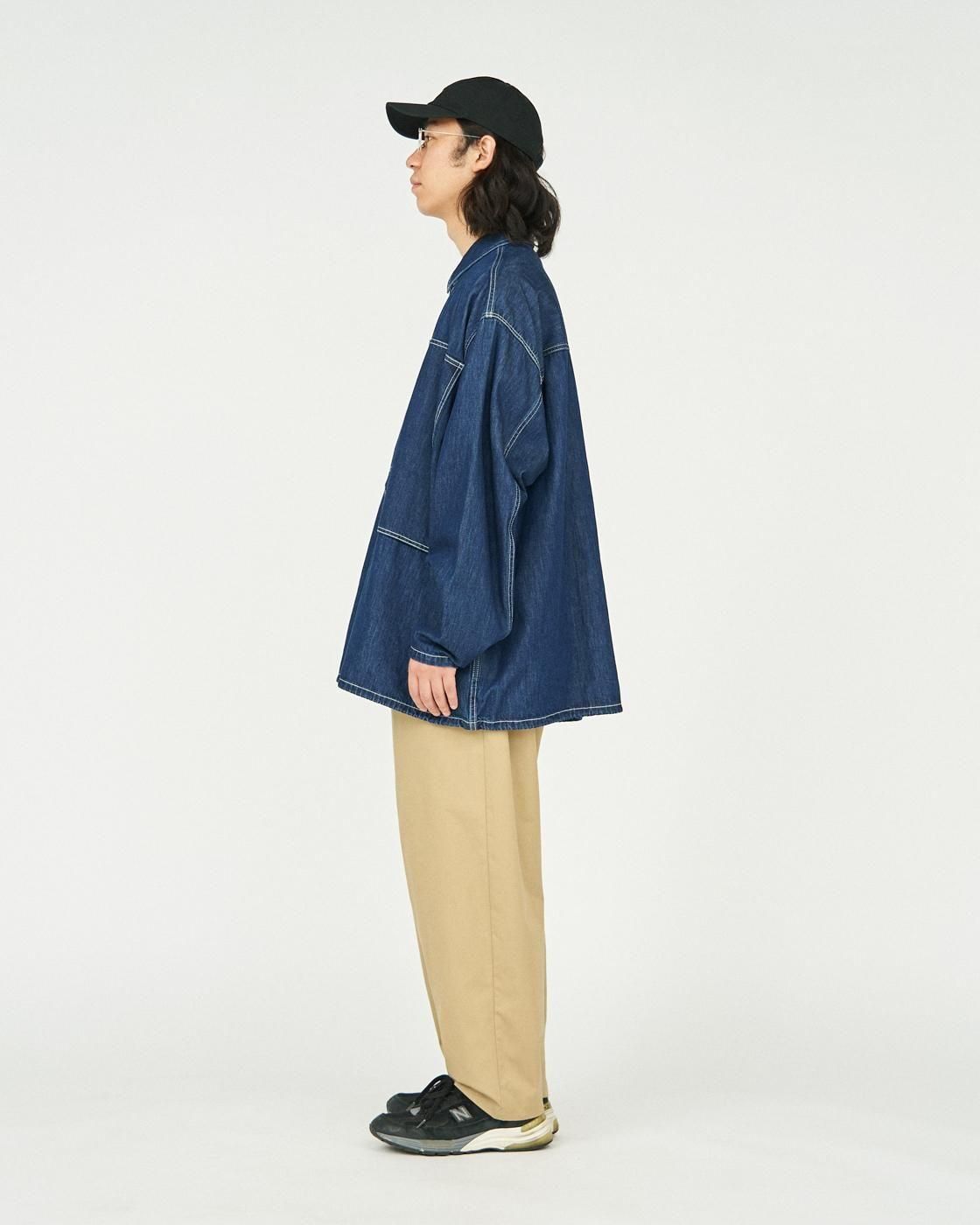 FreshService * FSC253-50119OB DENIM PULLOVER SHIRT * One Wash