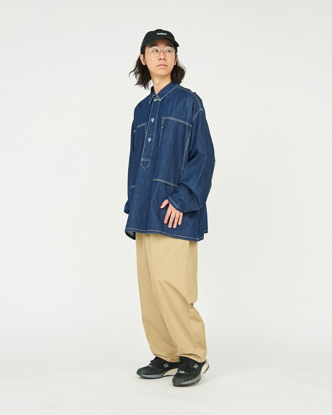 FreshService * FSC253-50119OB DENIM PULLOVER SHIRT * One Wash