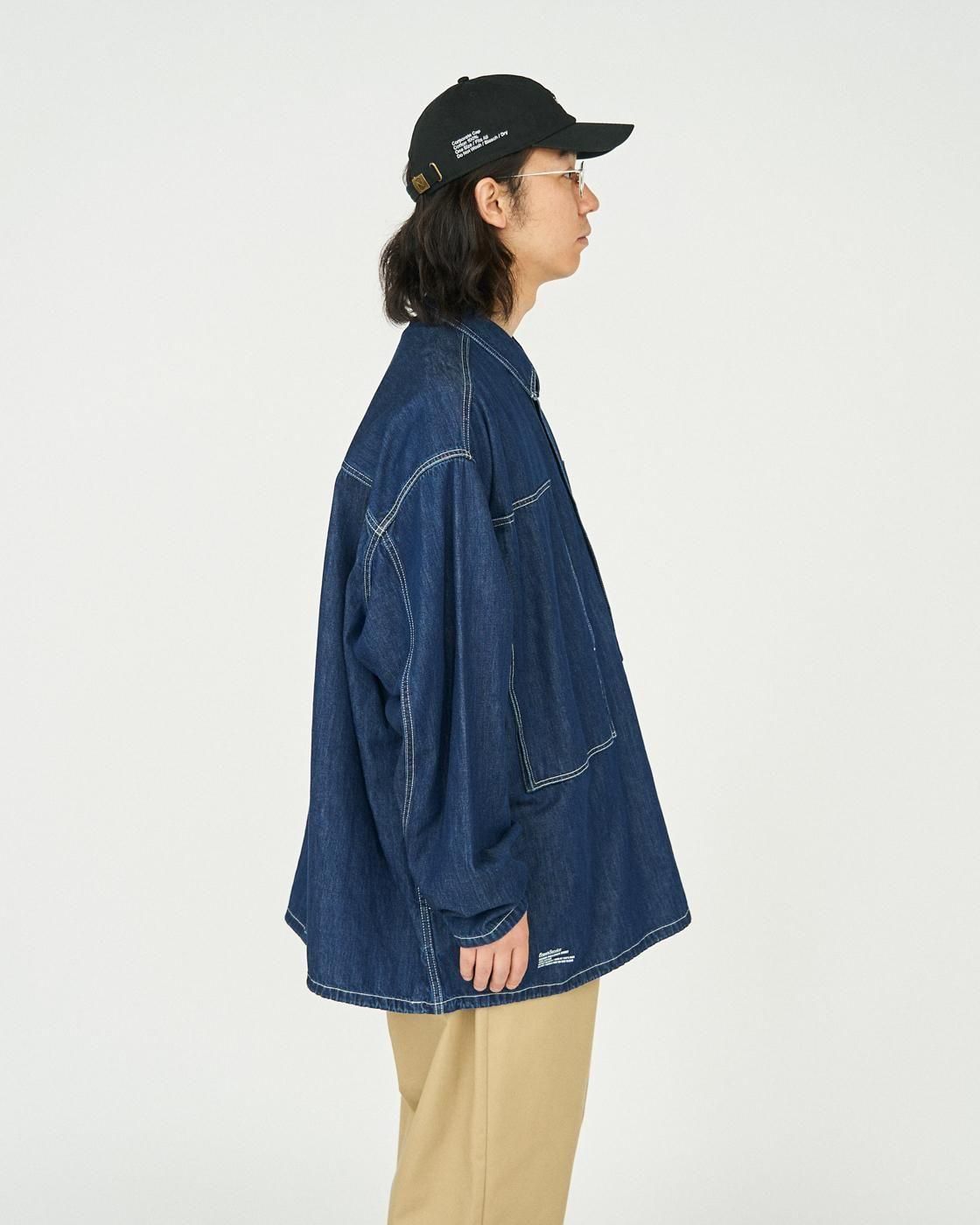 FreshService * FSC253-50119OB DENIM PULLOVER SHIRT * One Wash