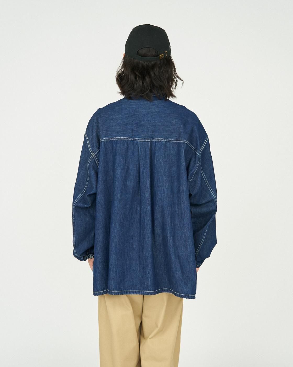 FreshService * FSC253-50119OB DENIM PULLOVER SHIRT * One Wash