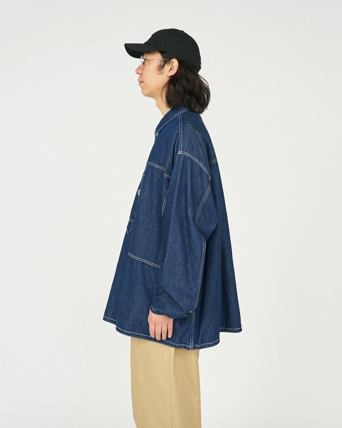 FreshService * FSC253-50119OB DENIM PULLOVER SHIRT * One Wash