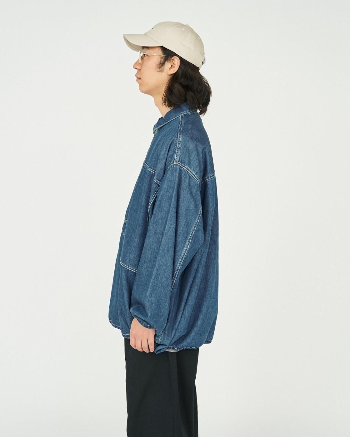FreshService * FSC253-50120FB DENIM PULLOVER SHIRT * Fade Indigo