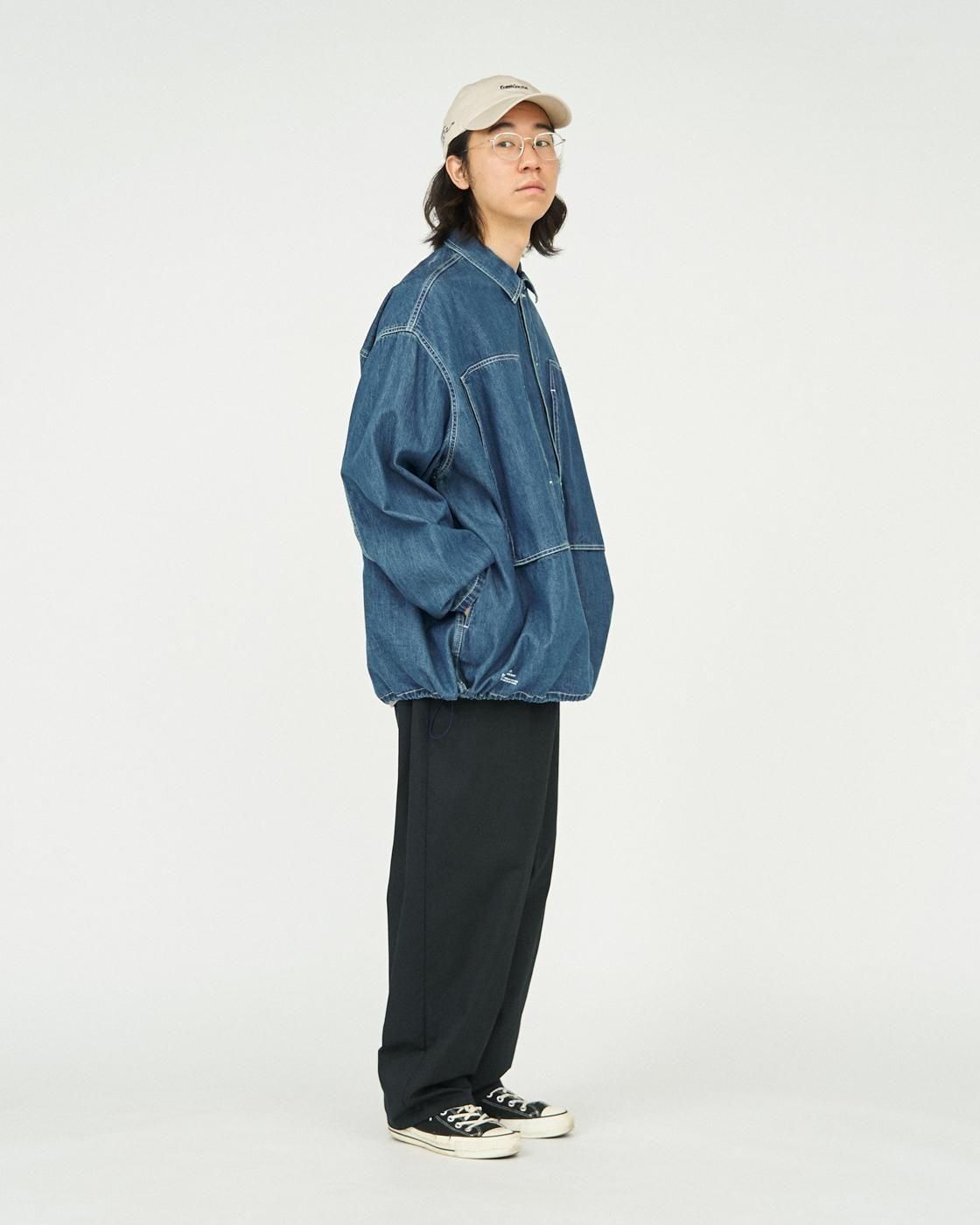 FreshService * FSC253-50120FB DENIM PULLOVER SHIRT * Fade Indigo