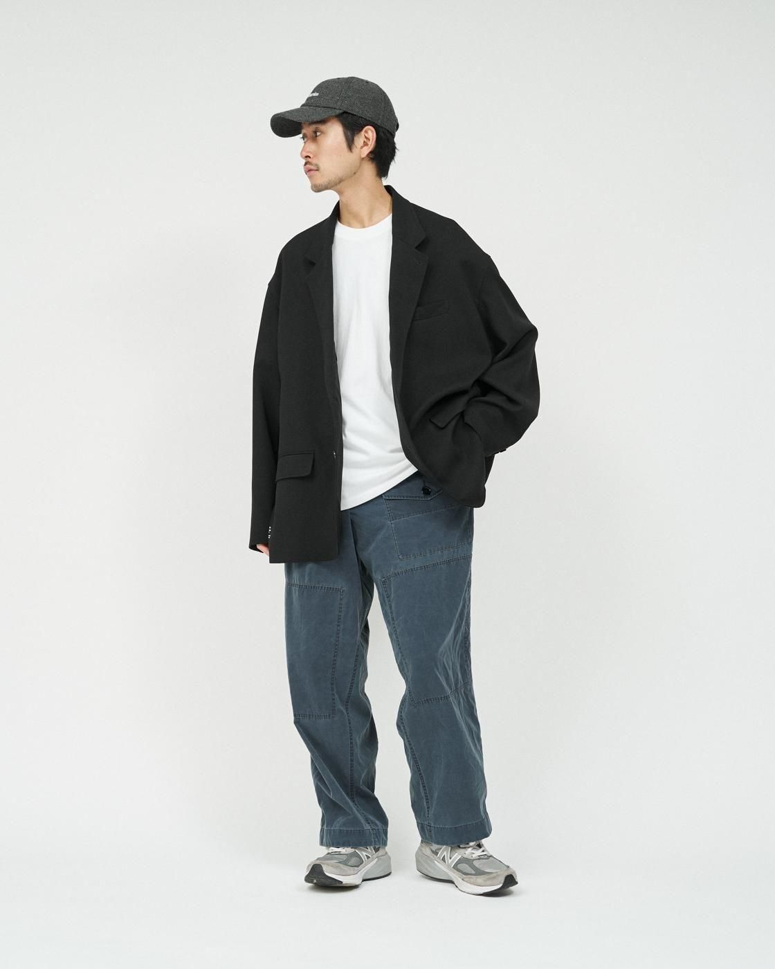 FreshService * FSC253-40142 PIGMENT COATED OVER TROUSERS * Navy