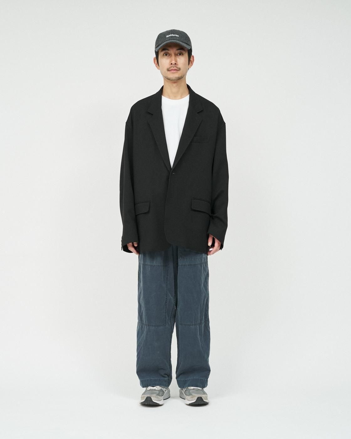 FreshService * FSC253-40142 PIGMENT COATED OVER TROUSERS * Navy