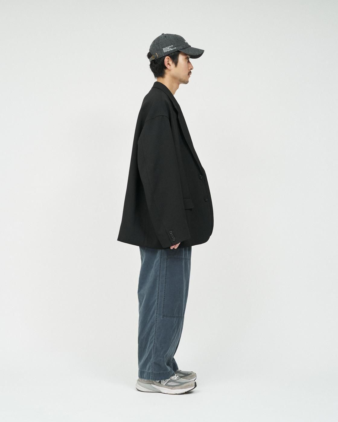 FreshService * FSC253-40142 PIGMENT COATED OVER TROUSERS * Navy