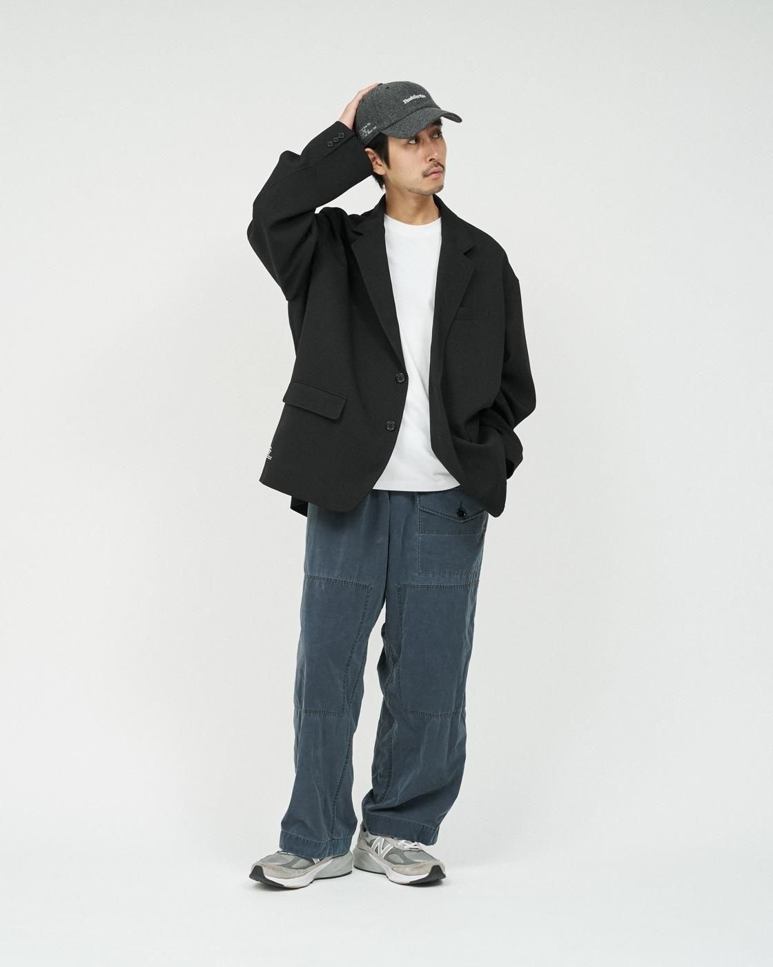 FreshService * FSC253-40142 PIGMENT COATED OVER TROUSERS * Navy