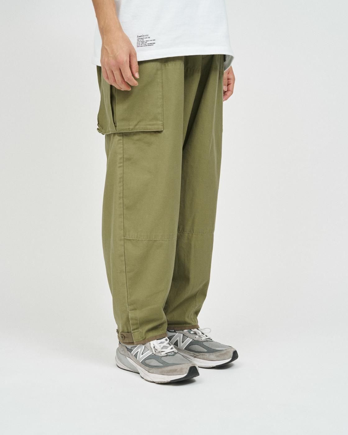 FreshService * FSC253-40143 BACK SATEEN MOUNTAIN CARGO PANTS(2Ÿ)