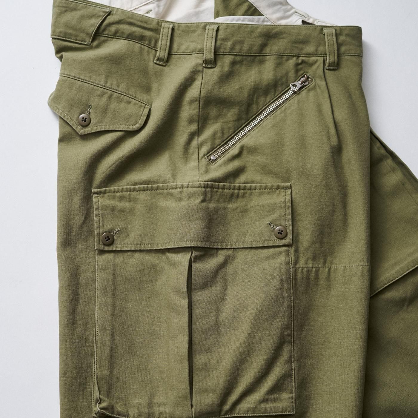 FreshService * FSC253-40143 BACK SATEEN MOUNTAIN CARGO PANTS(2Ÿ)