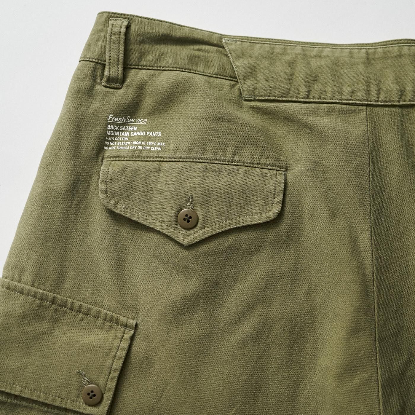 FreshService * FSC253-40143 BACK SATEEN MOUNTAIN CARGO PANTS(2Ÿ)