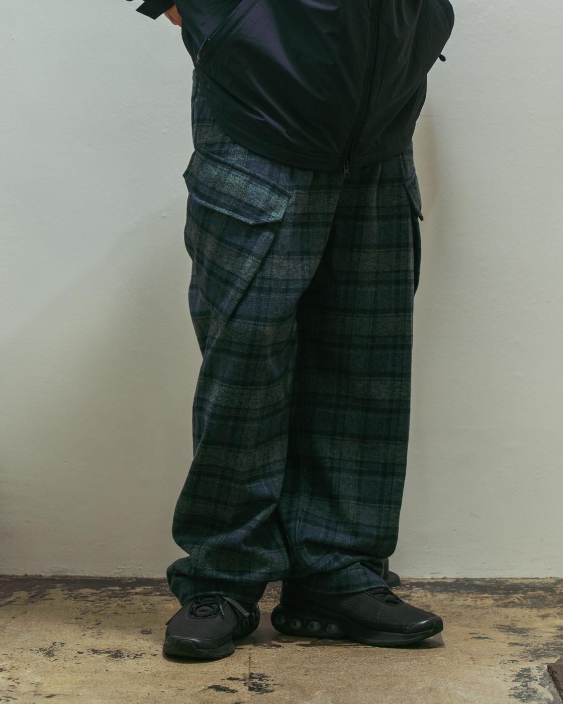 HOPPER'S BRUNCH * Military Trousers * Check