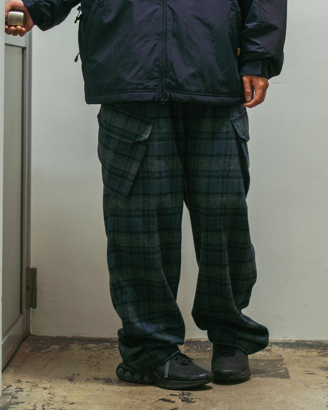 HOPPER'S BRUNCH * Military Trousers * Check
