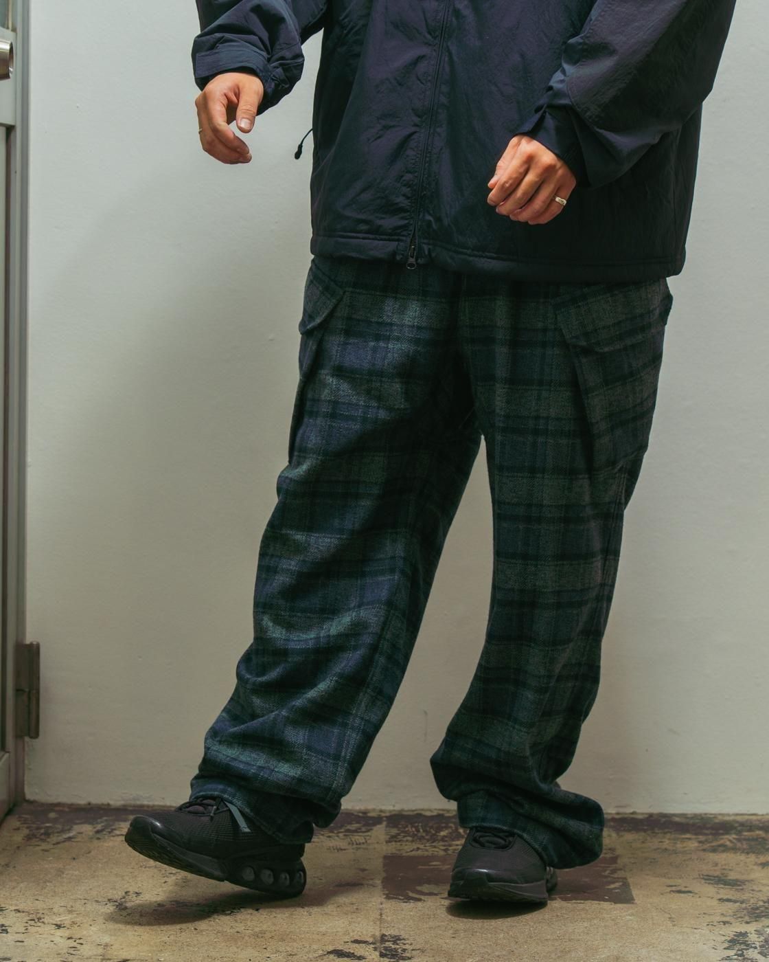 HOPPER'S BRUNCH * Military Trousers * Check