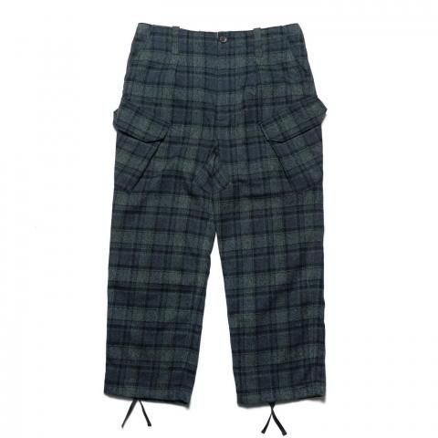HOPPER'S BRUNCH * Military Trousers * Check