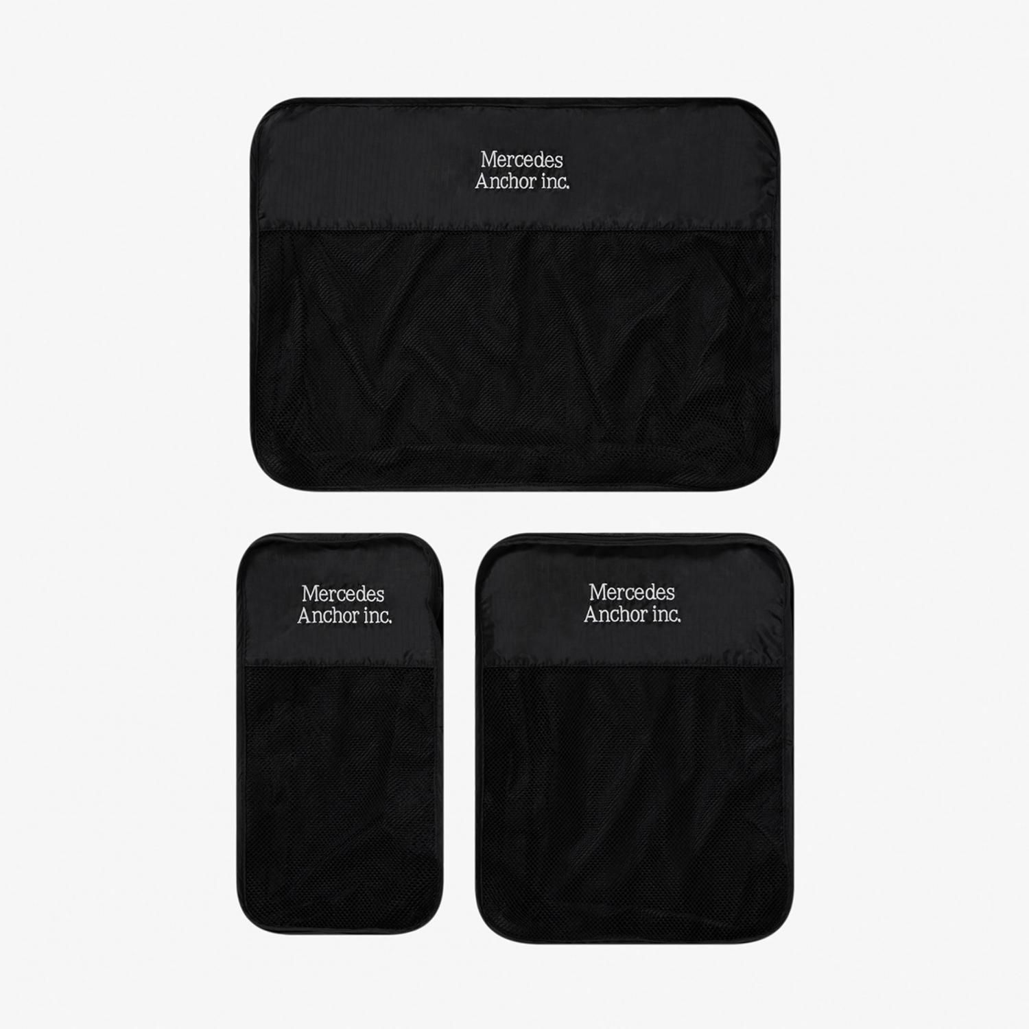 ANCHOR INC. * PACKING CUBE SET * Black