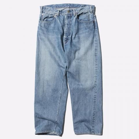 Unlikely * U25F-21-0001 Unlikely Time Travel Jean Wide 1977Wash * Vintage Indigo