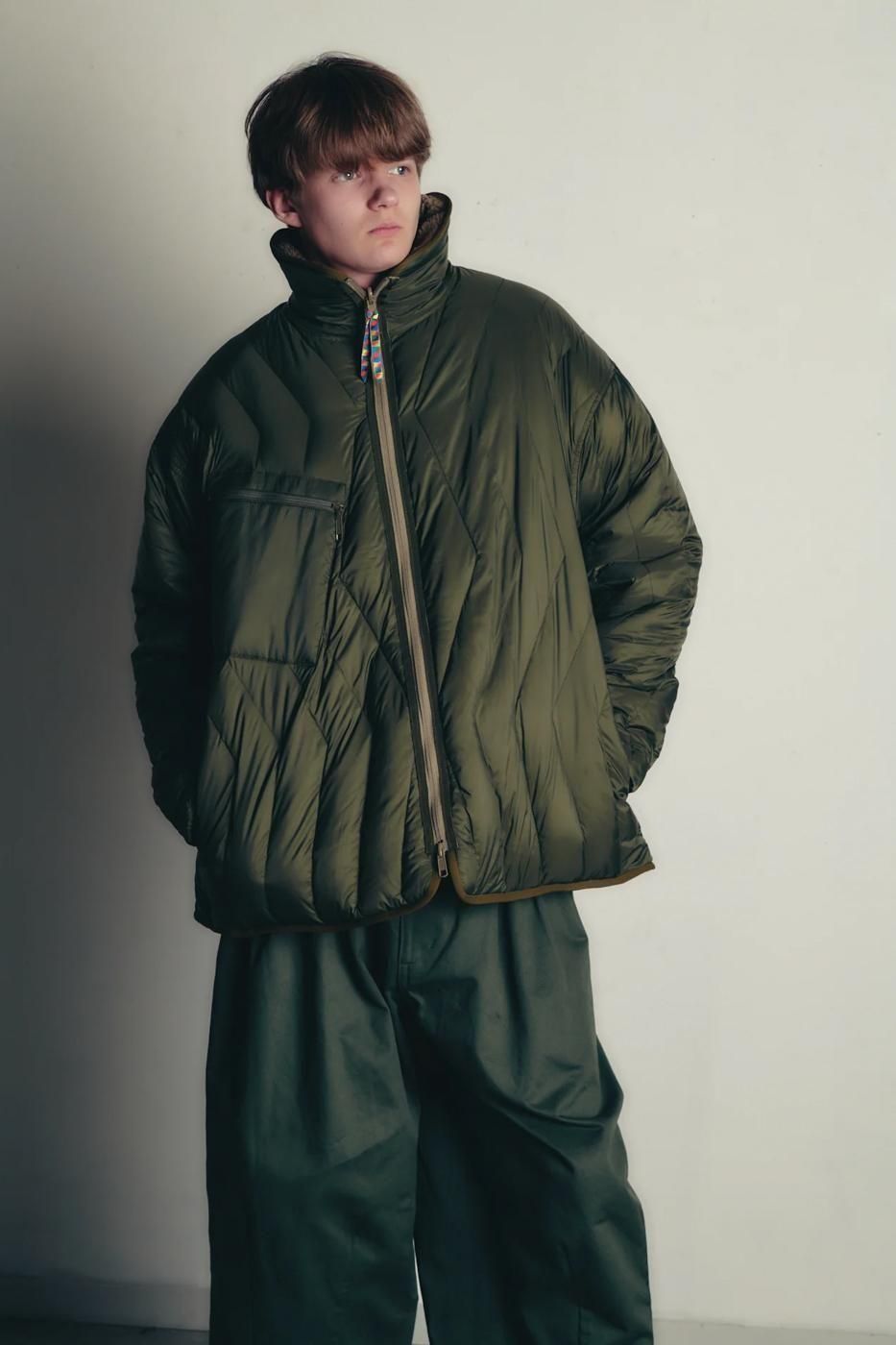 is-ness * TAION REVERSIBLE FLEECE DOWN JACKET(2Ÿ)