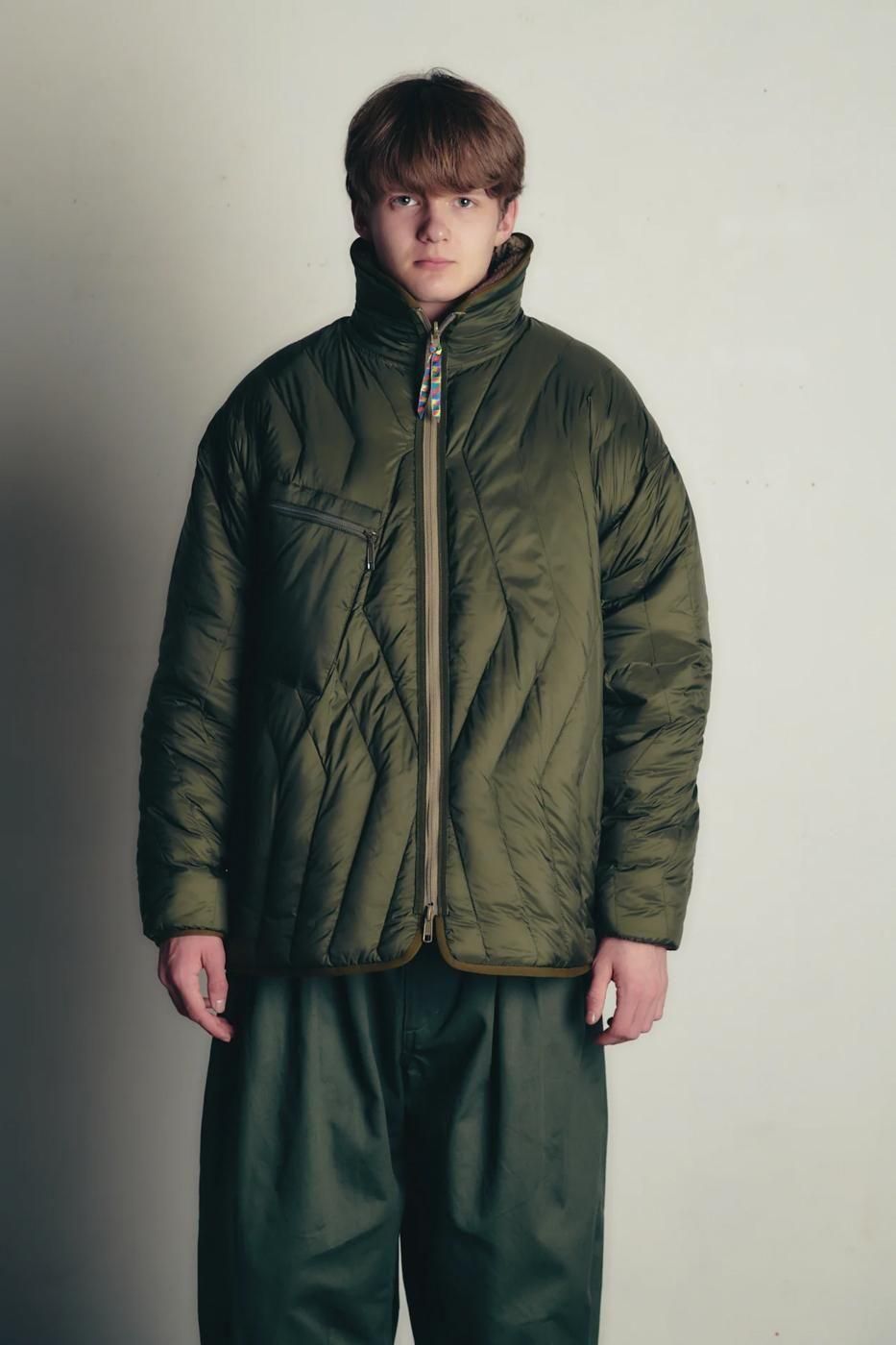 is-ness * TAION REVERSIBLE FLEECE DOWN JACKET(2Ÿ)