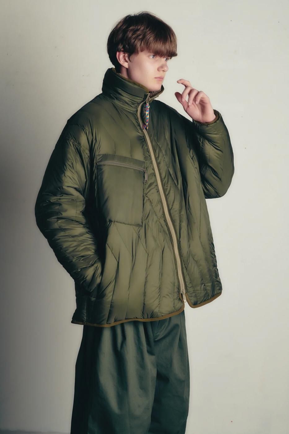 is-ness * TAION REVERSIBLE FLEECE DOWN JACKET(2Ÿ)