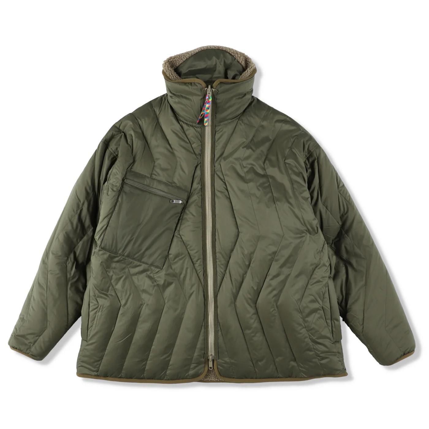 is-ness * TAION REVERSIBLE FLEECE DOWN JACKET(2Ÿ)