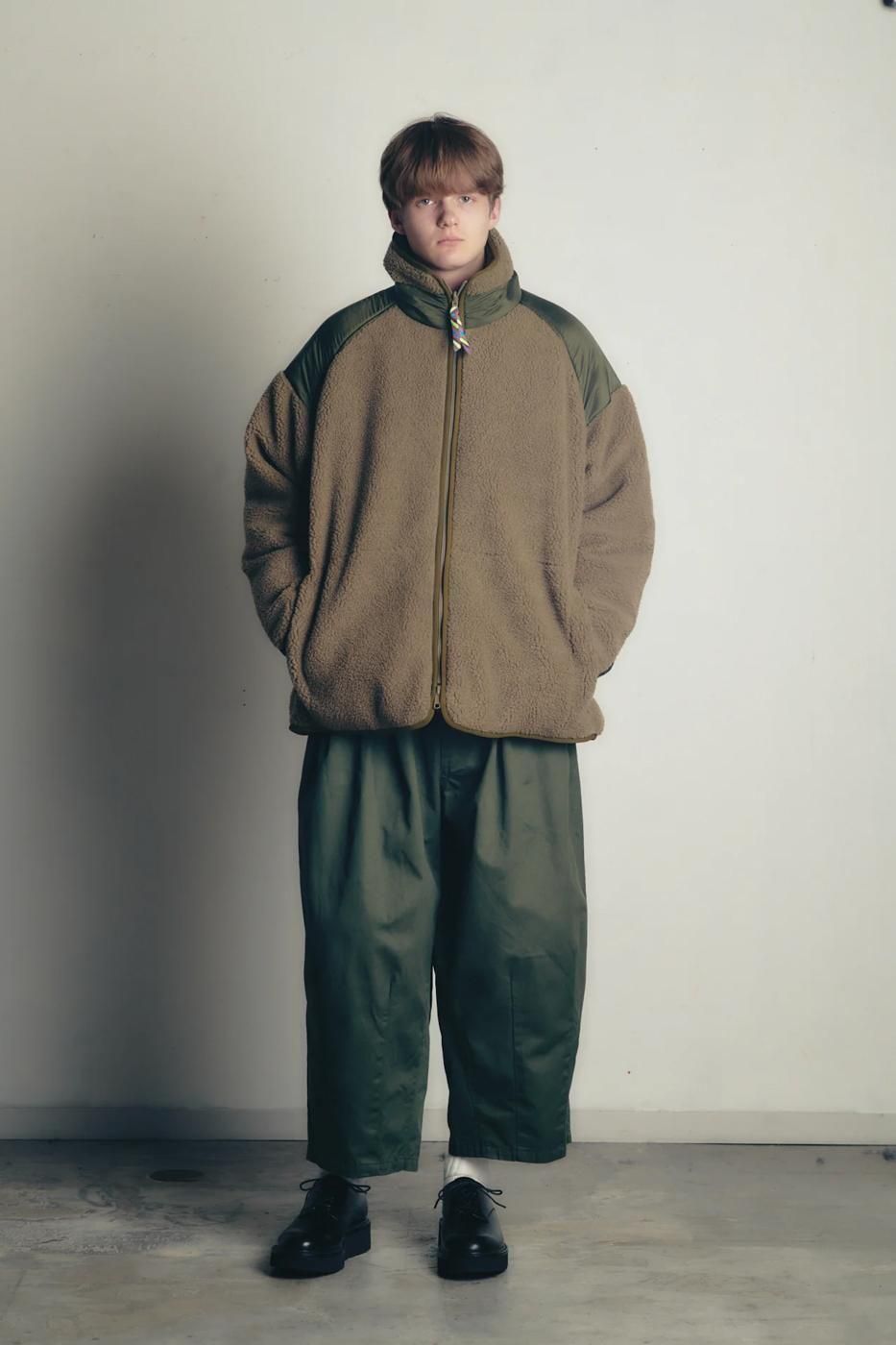 is-ness * TAION REVERSIBLE FLEECE DOWN JACKET(2Ÿ)