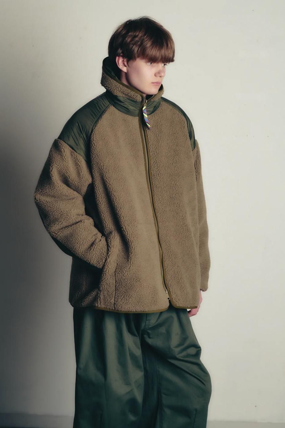 is-ness * TAION REVERSIBLE FLEECE DOWN JACKET(2Ÿ)