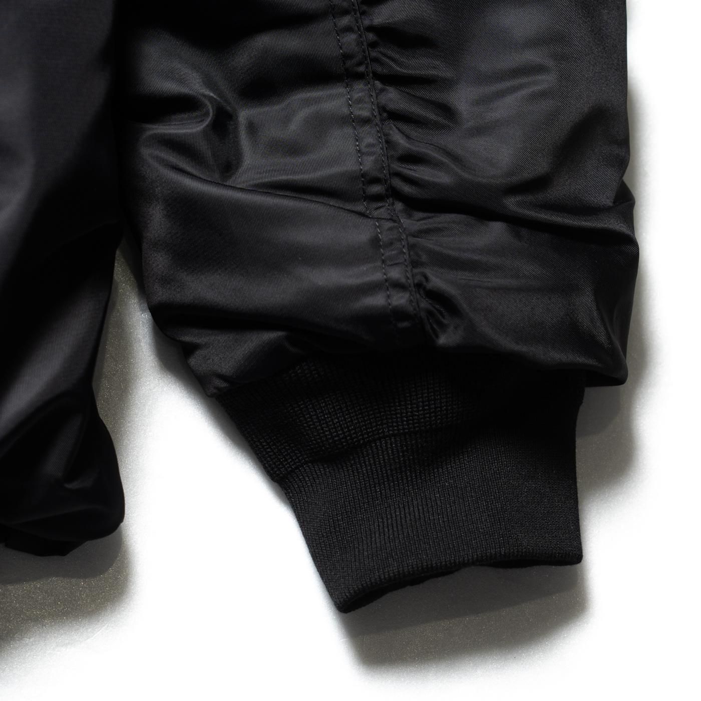 PEACEMAKER oamc * MINIMAL BOMBER JACKET POLY * Black