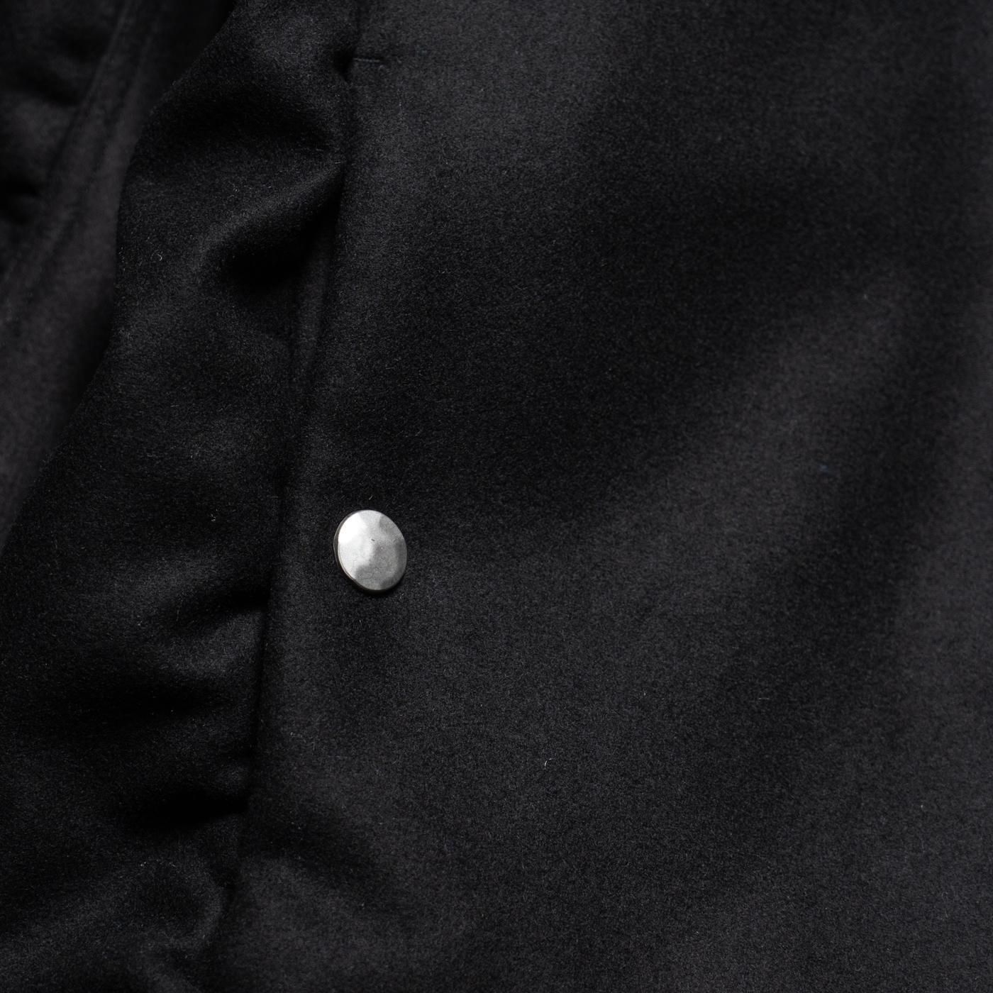 PEACEMAKER oamc * MINIMAL BOMBER JACKET WOOL POLY * Black