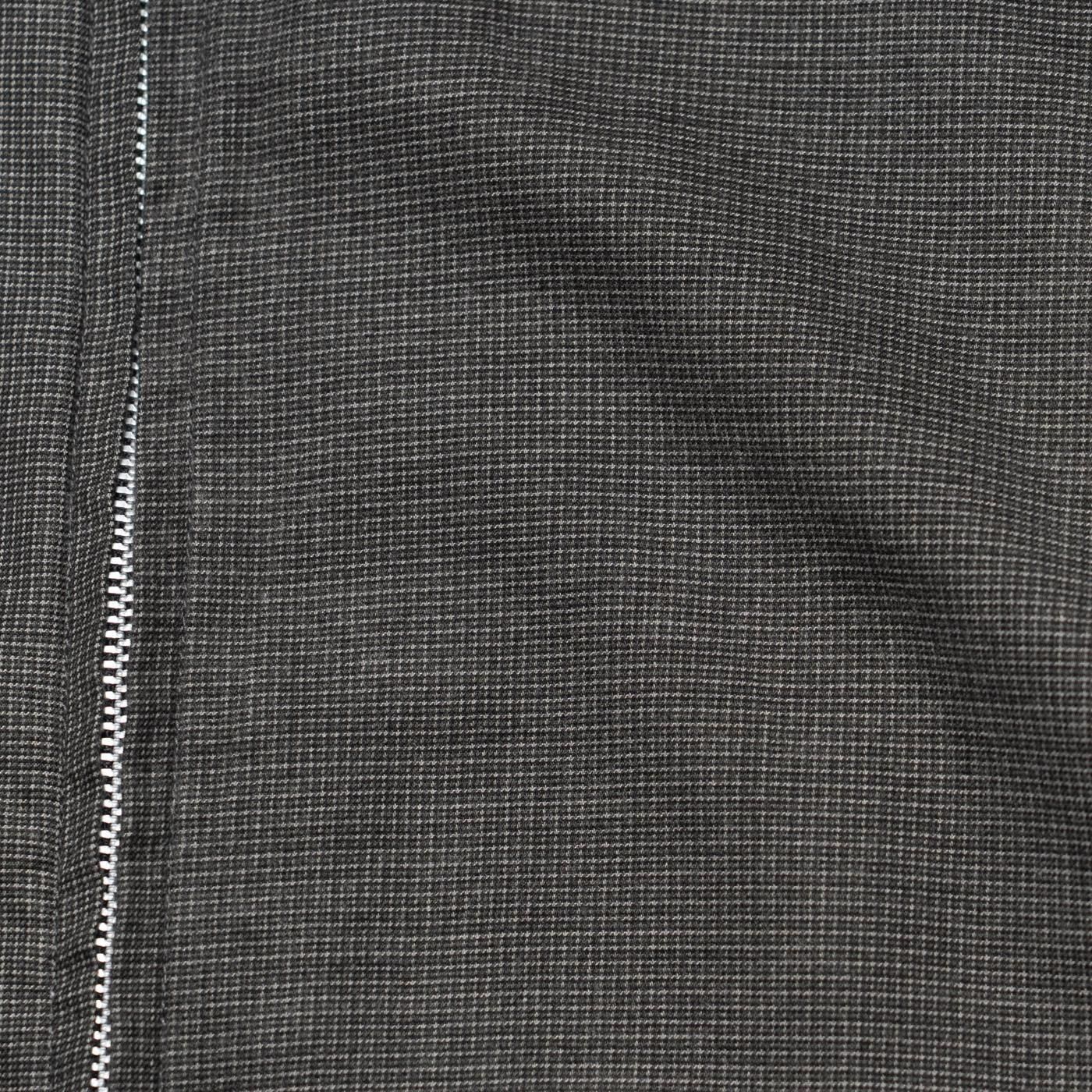 COMME des GARCONS HOMME * HP-B023 Cotton Flannel Check Zip Shirt * Grey