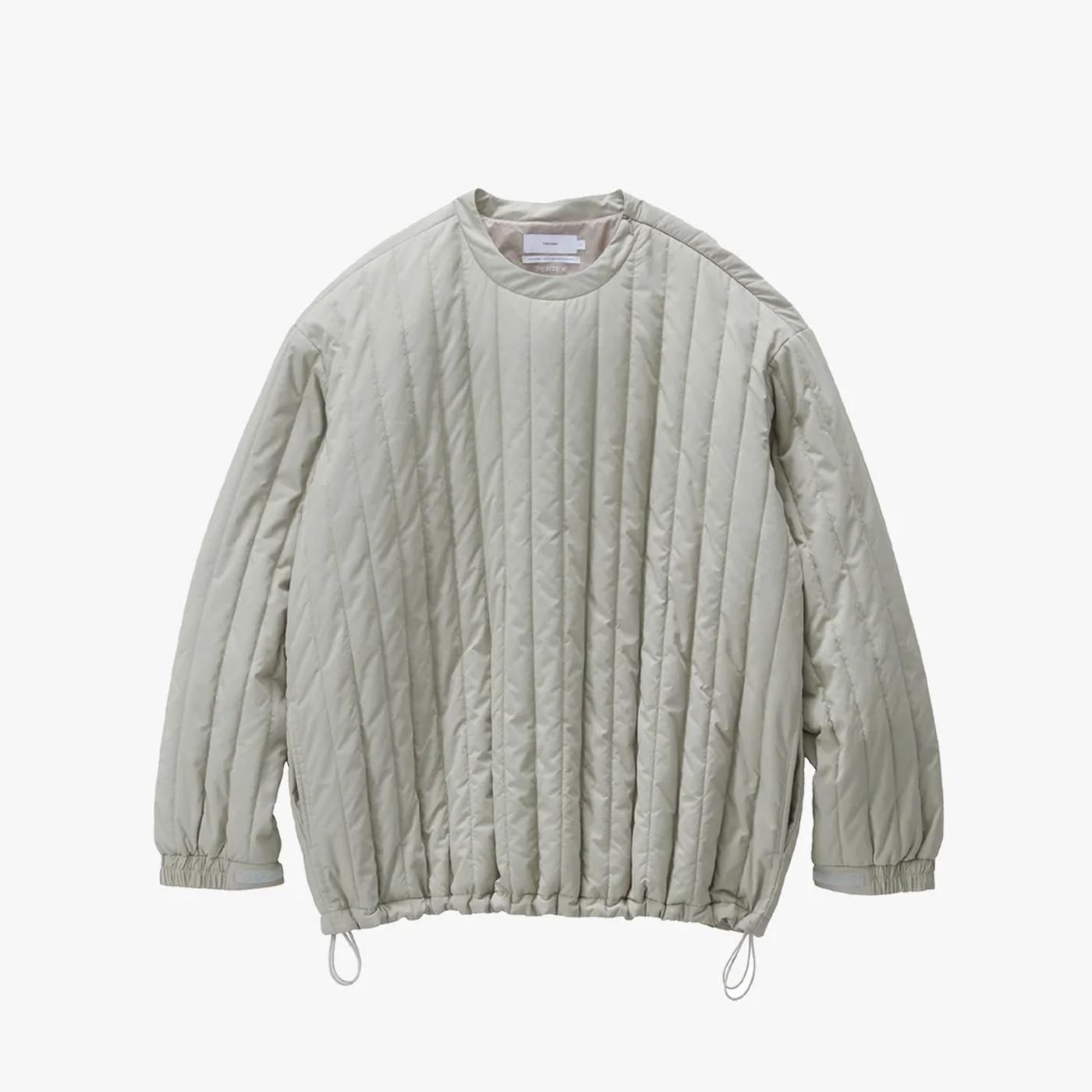 Graphpaper * GM253-30395 PERTEX UNLIMITED Quilted Crew Neck Pullover(2Ÿ)