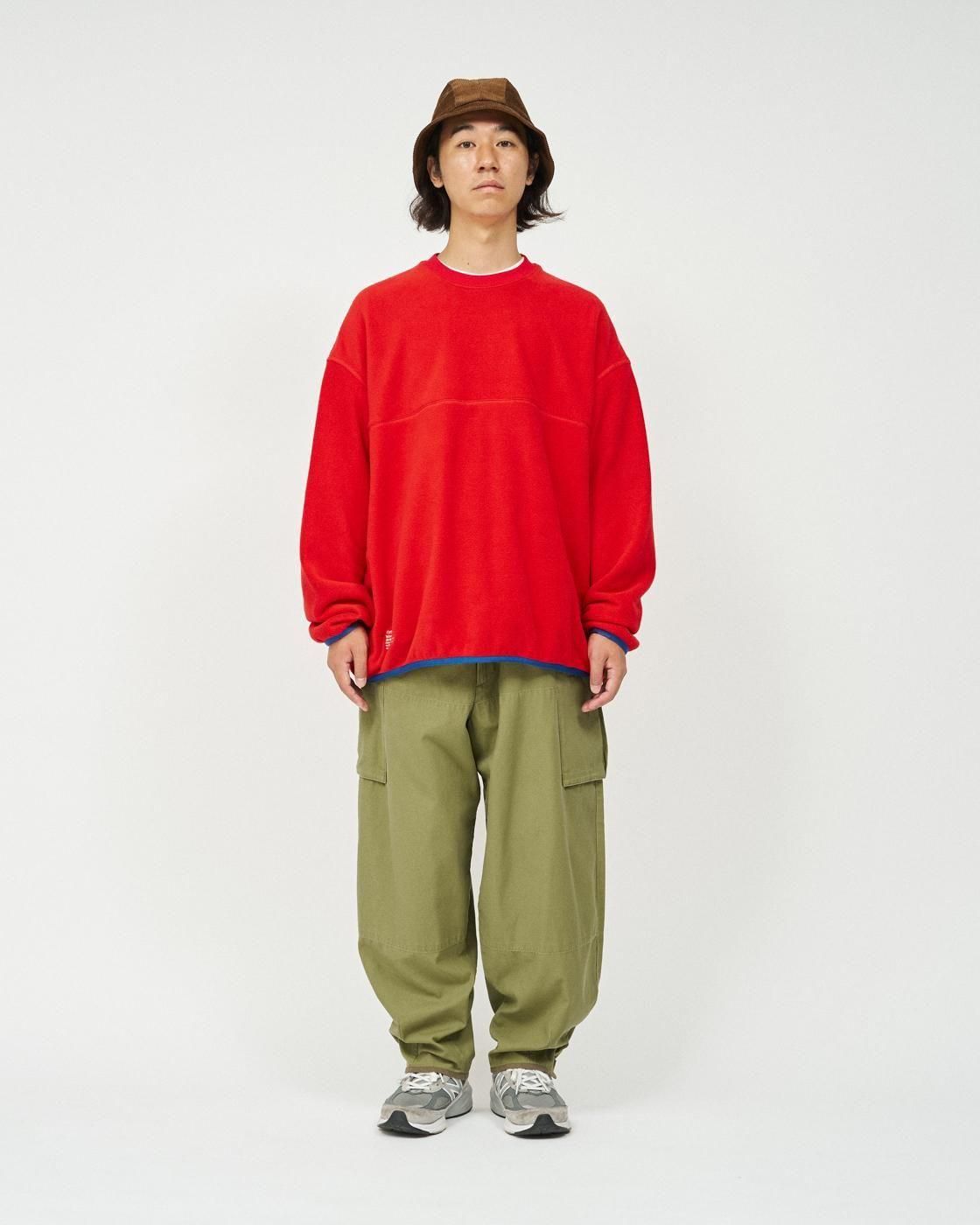 FreshService * FSC253-70192 MICRO FLEECE CREW NECK PULLOVER(3Ÿ)