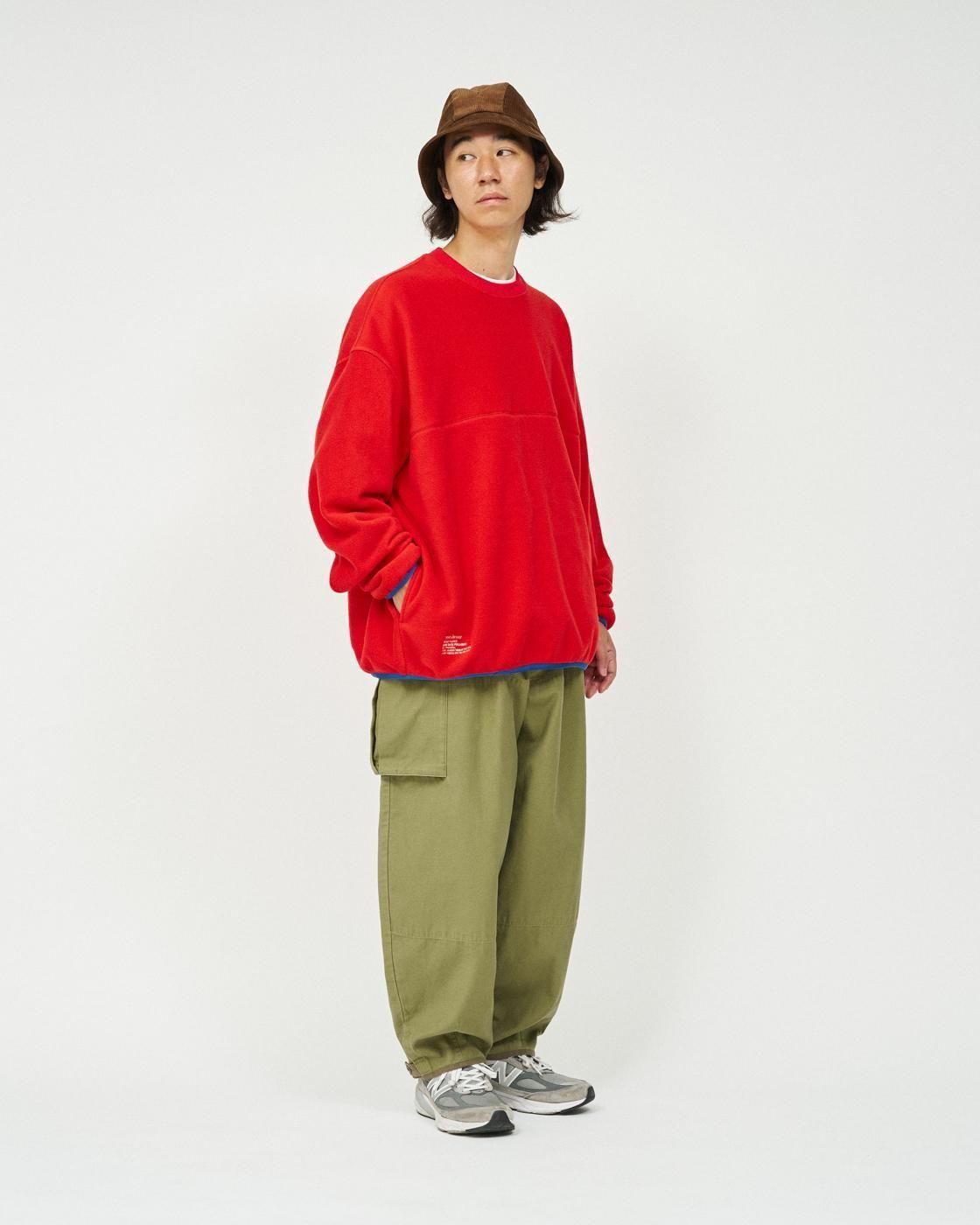 FreshService * FSC253-70192 MICRO FLEECE CREW NECK PULLOVER(3Ÿ)