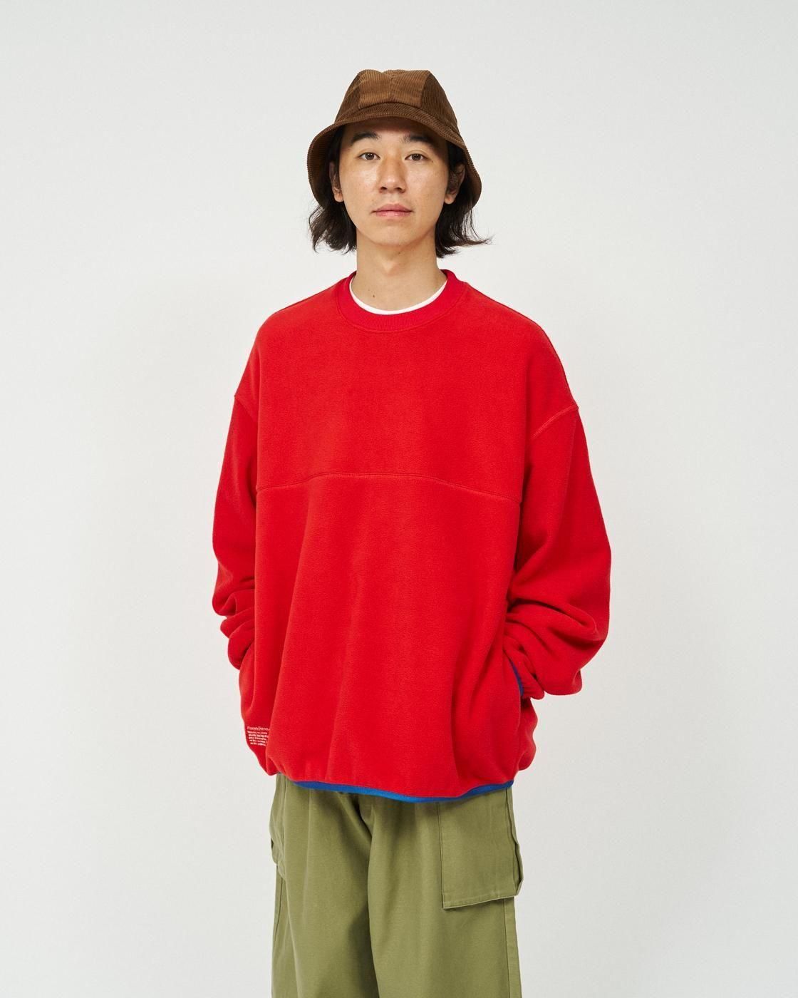 FreshService * FSC253-70192 MICRO FLEECE CREW NECK PULLOVER(3Ÿ)