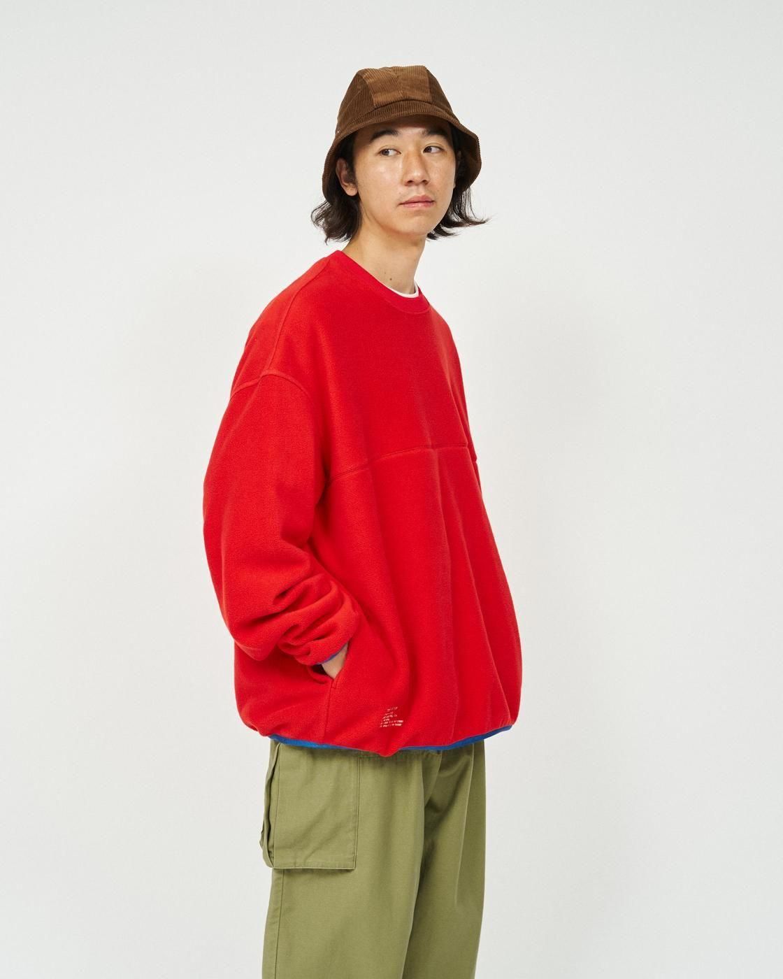 FreshService * FSC253-70192 MICRO FLEECE CREW NECK PULLOVER(3Ÿ)
