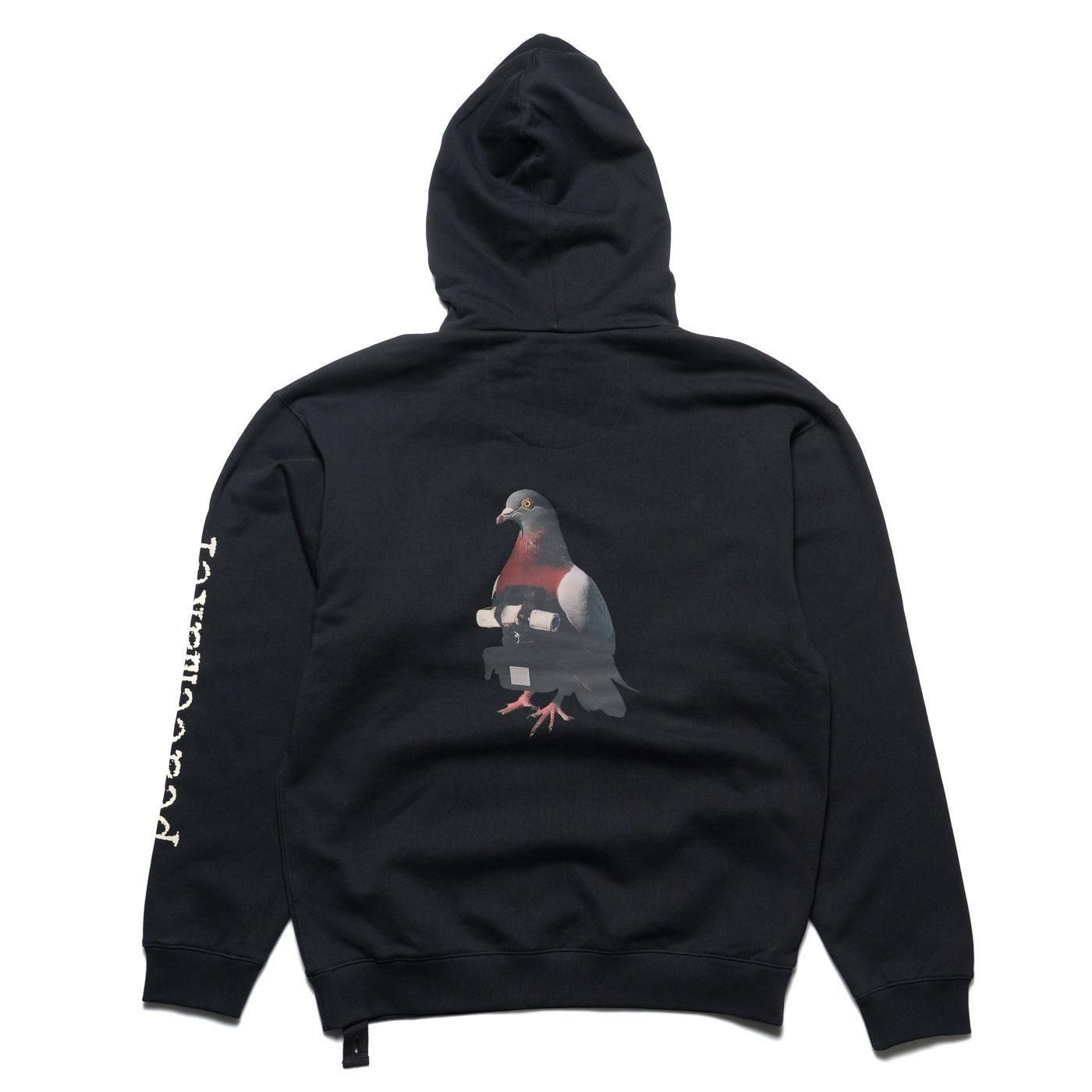 PEACEMAKER oamc * LOOSE FIT HOODIE PIGEON PRINT(2Ÿ) 