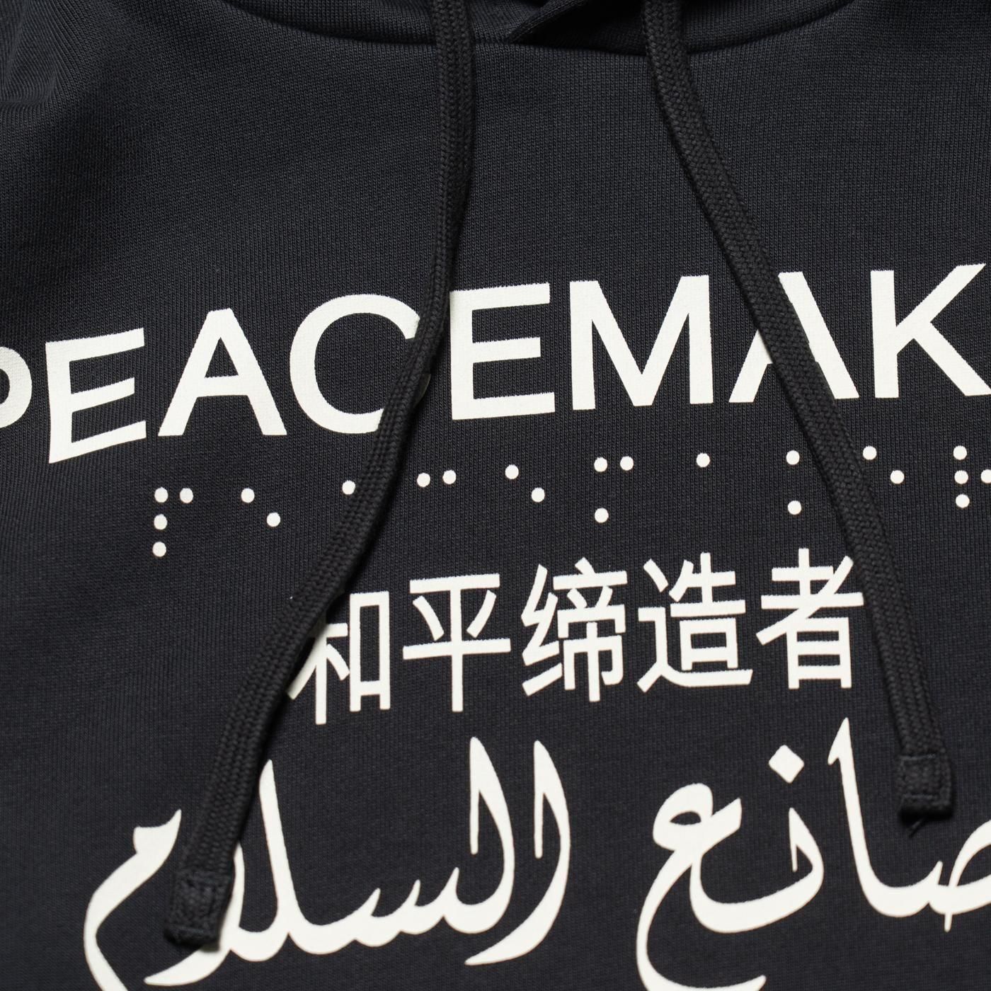 PEACEMAKER oamc * LOOSE FIT HOODIE LANGUAGES PRINT(2Ÿ)  