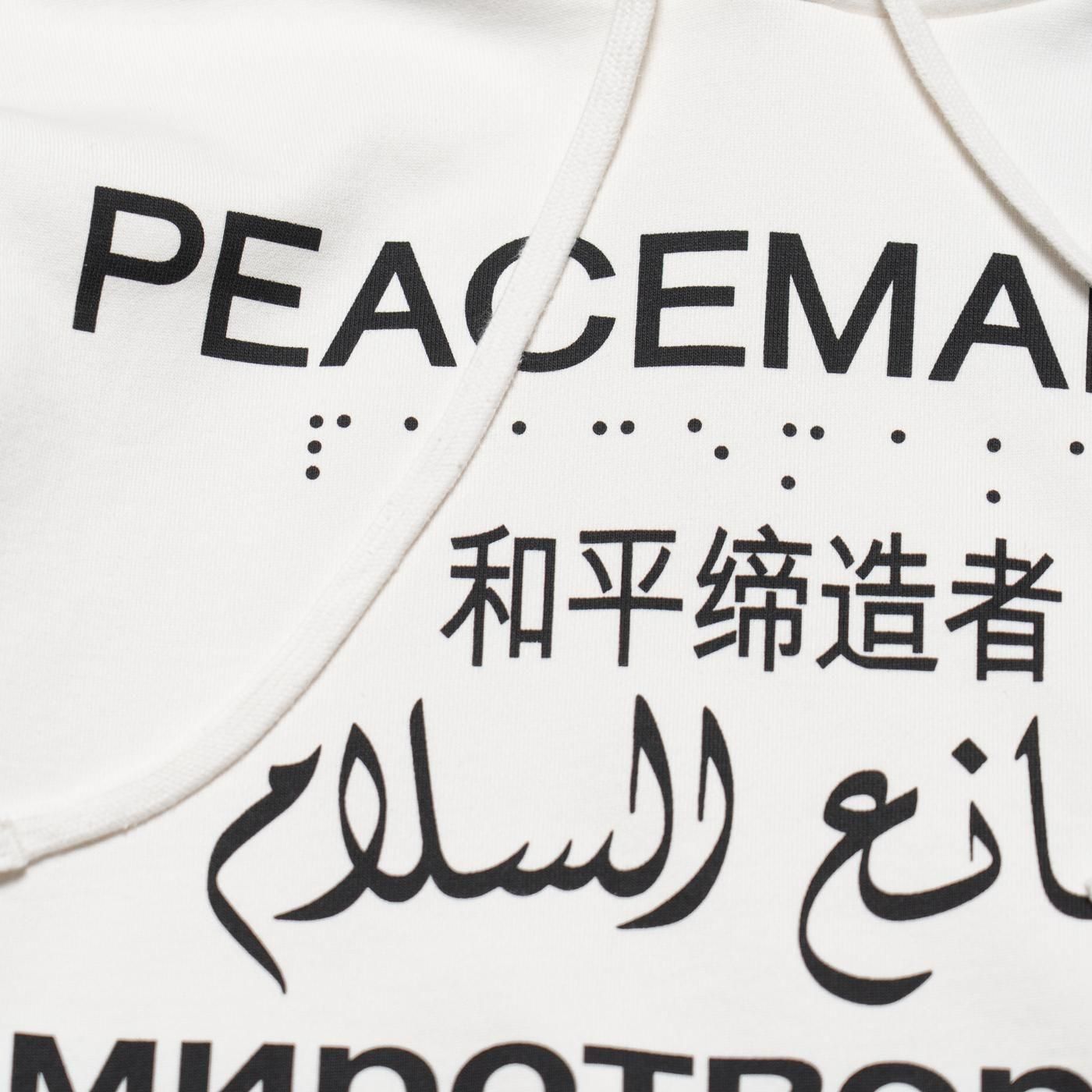 PEACEMAKER oamc * LOOSE FIT HOODIE LANGUAGES PRINT(2Ÿ)  