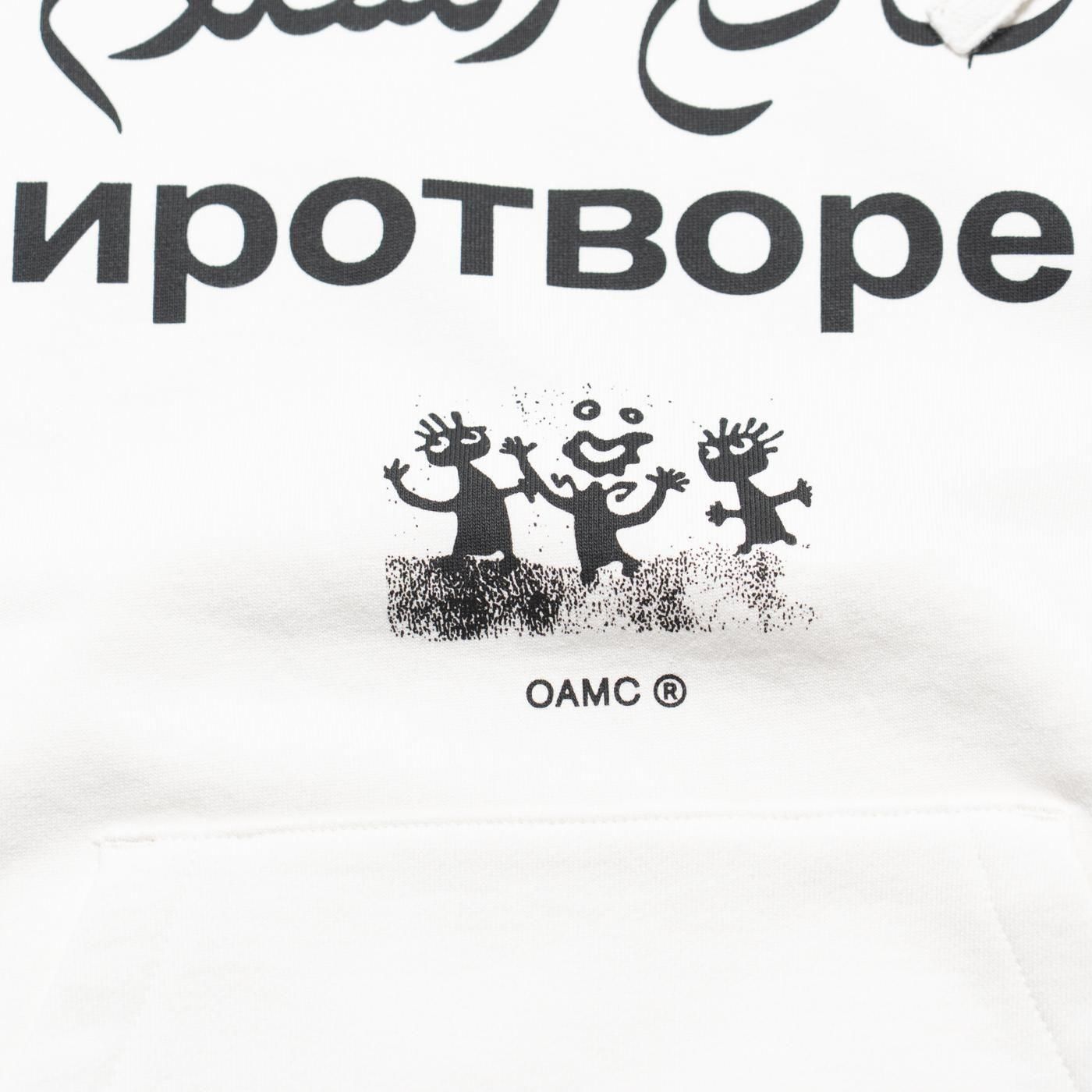 PEACEMAKER oamc * LOOSE FIT HOODIE LANGUAGES PRINT(2Ÿ)  