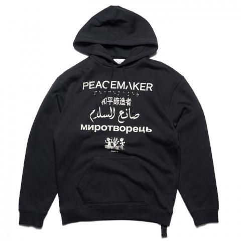 PEACEMAKER oamc * LOOSE FIT HOODIE LANGUAGES PRINT(2Ÿ)  